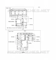 BOULON CARTER MOTEUR pour Kawasaki ZRX1200R