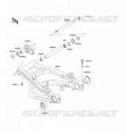 BRAS OSCILLANT pour Kawasaki ZRX1200R
