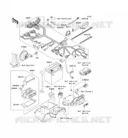 CHASSIS EQUIPMENT ELECTRIQUE pour Kawasaki ZRX1200R
