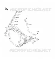 CH&Acirc;SSIS pour Kawasaki ZRX1200R