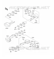 CLIGNOTANTS pour Kawasaki ZRX1200R
