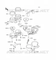COMPTEURS pour Kawasaki ZRX1200R