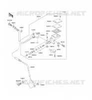 EMBRAYAGE MAITRE CYLINDRE pour Kawasaki ZRX1200R