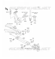PEDALE DE FREIN pour Kawasaki ZRX1200R
