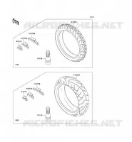 PNEUS pour Kawasaki ZRX1200R