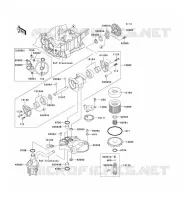 POMPE A HUILE pour Kawasaki ZRX1200R