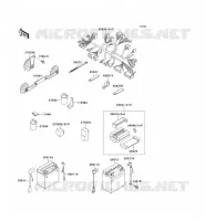 CHASSIS EQUIPMENT ELECTRIQUE pour Kawasaki ZEPHYR