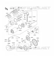 D&Eacute;MARREUR pour Kawasaki ZEPHYR