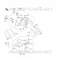 FILTRE A AIR pour Kawasaki ZEPHYR