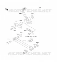 PEDALE DE FREIN pour Kawasaki ZEPHYR