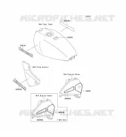 STICKER pour Kawasaki ZEPHYR