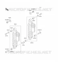SUSPENSION/AMORTISSEUR pour Kawasaki ZEPHYR