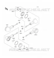 CLIGNOTANTS pour Kawasaki ZEPHYR