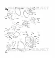 COUVERCLES MOTEUR pour Kawasaki ZEPHYR