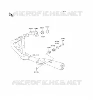 &Eacute;CHAPPEMENT pour Kawasaki ZEPHYR