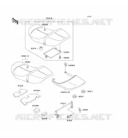 SELLE pour Kawasaki ZEPHYR
