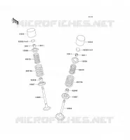 SOUPAPE pour Kawasaki ZEPHYR