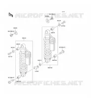 SUSPENSION/AMORTISSEUR pour Kawasaki ZEPHYR
