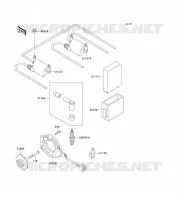SYSTEME D&acute;ALLUMAGE pour Kawasaki ZEPHYR