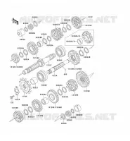 TRANSMISSION pour Kawasaki ZEPHYR