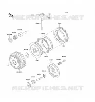 EMBRAYAGE pour Kawasaki ZEPHYR
