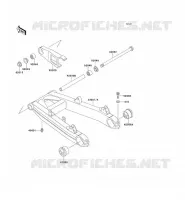 BRAS OSCILLANT pour Kawasaki ZEPHYR