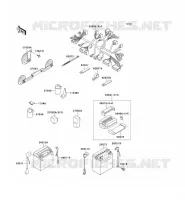 CHASSIS EQUIPMENT ELECTRIQUE pour Kawasaki ZEPHYR
