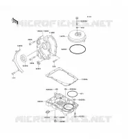 COUVERCLE RENIFLARD/CARTER D'HUILE pour Kawasaki ZEPHYR