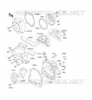 COUVERCLES MOTEUR pour Kawasaki ZEPHYR