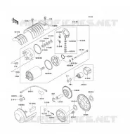 D&Eacute;MARREUR pour Kawasaki ZEPHYR