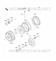 EMBRAYAGE pour Kawasaki ZEPHYR