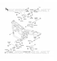 PIECE DE CADRE (COUVERTURE) pour Kawasaki ZEPHYR
