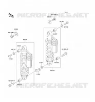 SUSPENSION/AMORTISSEUR pour Kawasaki ZEPHYR