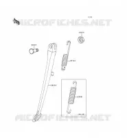 BEQUILLES pour Kawasaki ZEPHYR