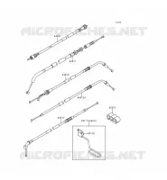 CABLES pour Kawasaki ZEPHYR