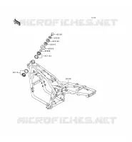 CH&Acirc;SSIS pour Kawasaki ZEPHYR