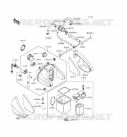 FILTRE A AIR pour Kawasaki ZEPHYR