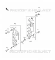 SUSPENSION/AMORTISSEUR pour Kawasaki ZEPHYR