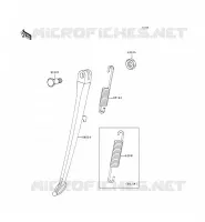 BEQUILLES pour Kawasaki ZEPHYR