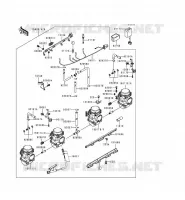 CARBURATEUR pour Kawasaki ZEPHYR