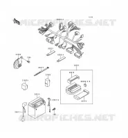 CHASSIS EQUIPMENT ELECTRIQUE pour Kawasaki ZEPHYR