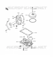COUVERCLE RENIFLARD/CARTER D'HUILE pour Kawasaki ZEPHYR