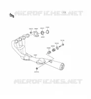 &Eacute;CHAPPEMENT pour Kawasaki ZEPHYR