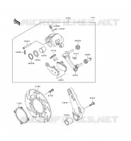 FREIN ARRIERE pour Kawasaki ZEPHYR