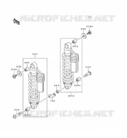 SUSPENSION/AMORTISSEUR pour Kawasaki ZEPHYR