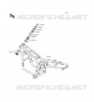CH&Acirc;SSIS pour Kawasaki ZEPHYR