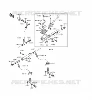 MAITRE CYLINDRE AV pour Kawasaki ZEPHYR