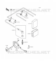 SYSTEME D&acute;ALLUMAGE pour Kawasaki ZEPHYR