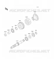 ARBRE SECONDAIRE pour Kawasaki ZEPHYR 750