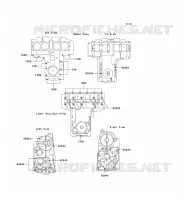BOULON CARTER MOTEUR pour Kawasaki ZEPHYR 750